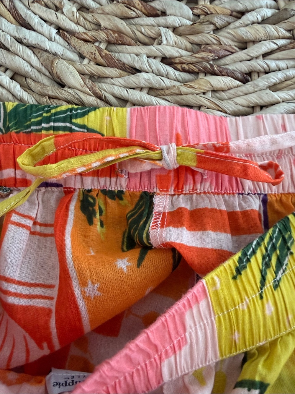 Haute Hippie Tropical Print Cotton Pant - Picture 12 of 15